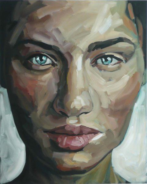 Автопортрет гуашью а4 Тимоти