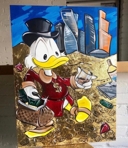 Скрудж макдак Луи Виттон картина