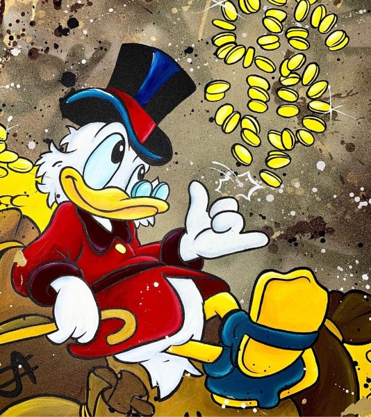 Скрудж макдак арт