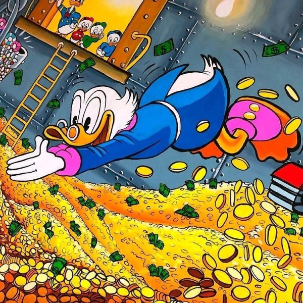 Скрудж макдак картина