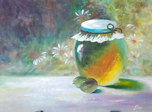 Мед в живописи