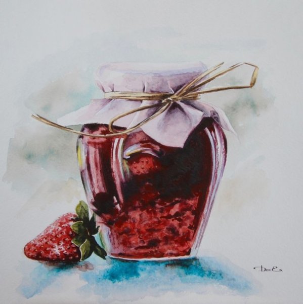 Варенье акварель