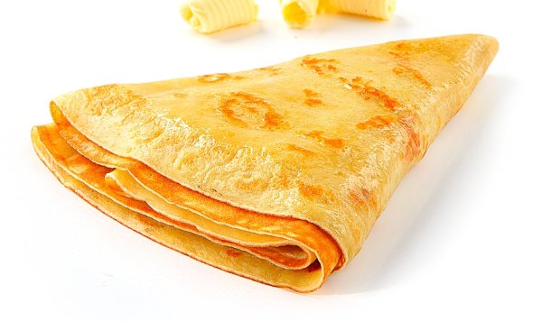 Блины с маслом