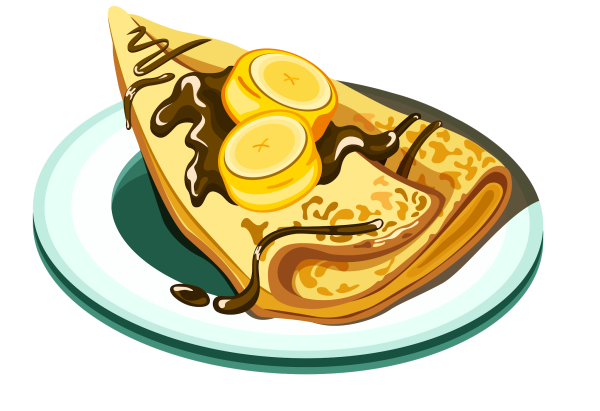 Блинчики мультяшные