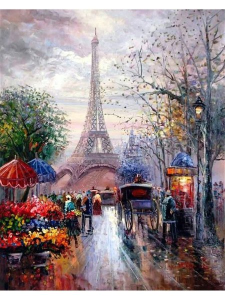 Клод Моне Эйфелева башня