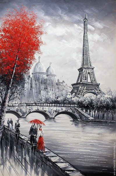 Картина Эйфелева башня Париж