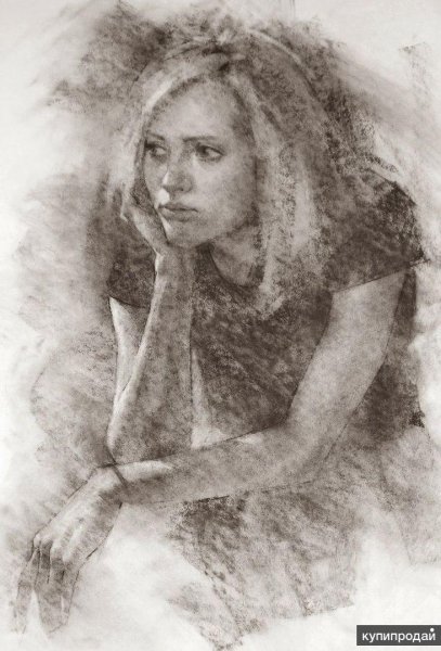 Техника сухая кисть