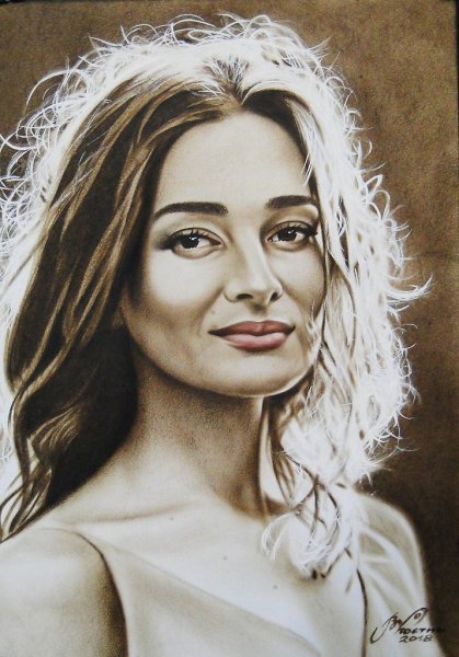 Живопись сухой кистью