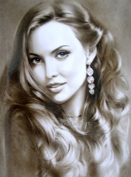 Елена Горлач сухая кисть