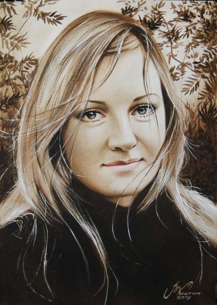 Живопись сухой кистью