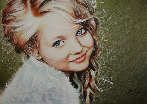 Живопись сухой кистью