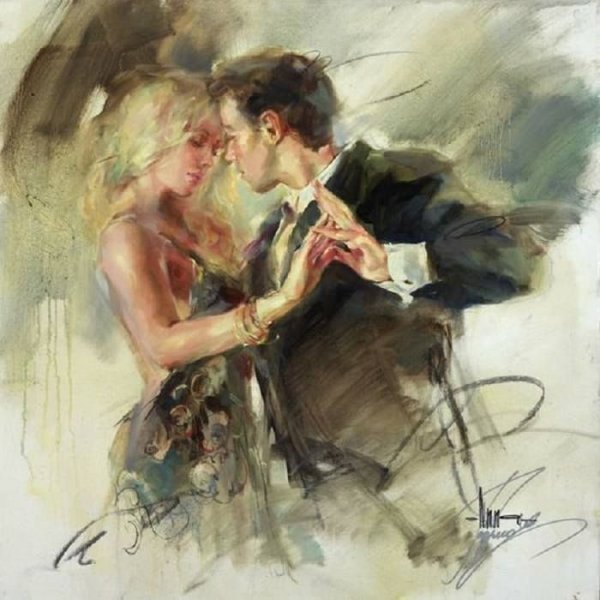 Картина пара Анна Разумовская