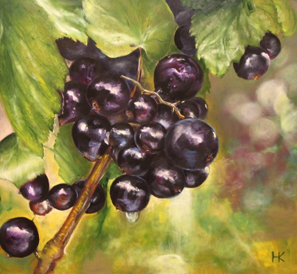 Смородина в живописи