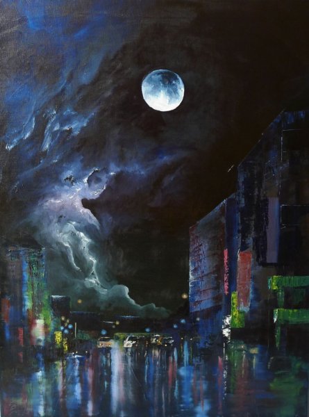 Ночь над городом