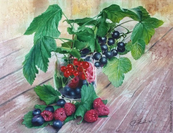 Художник Бельский красная смородина