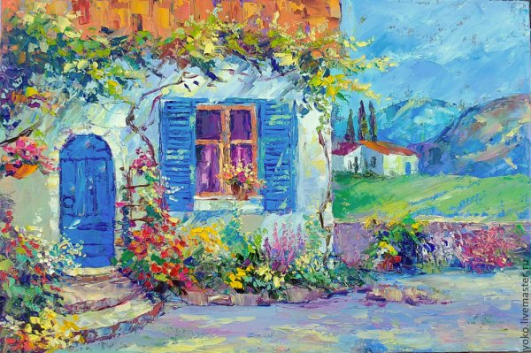 Яркие картины Натальи Ширяевой пейзаж