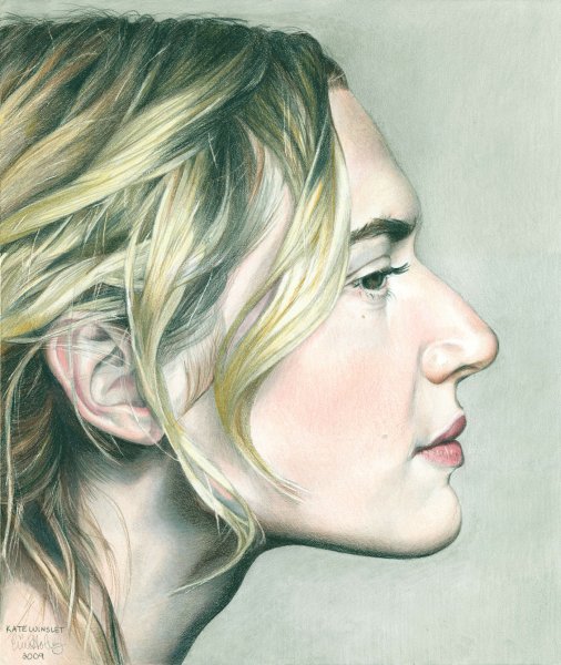 Кейт Уинслет в профиль