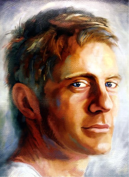 Мужской портрет маслом