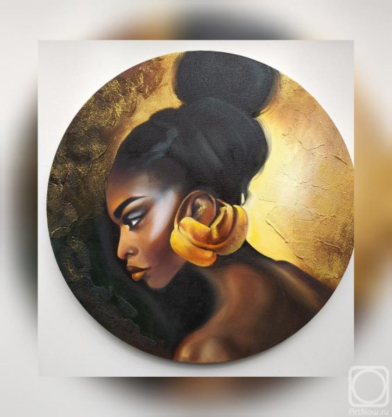 Картины на черном холсте маслом