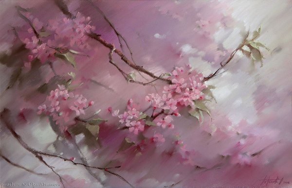 Ольга Абрамова художник пастель картины