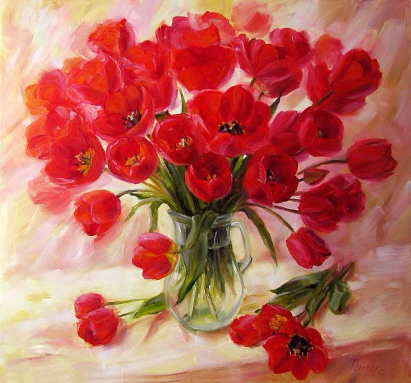 Художник Томеско Мазманян Юлия натюрморты