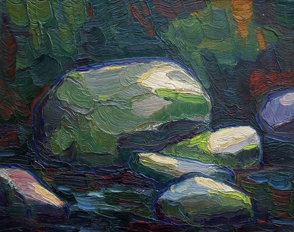 Камни живопись Иванова