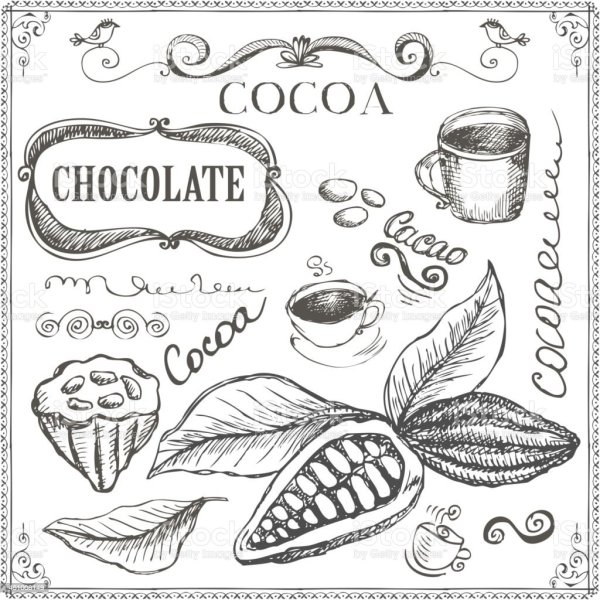 Шоколад гравюра