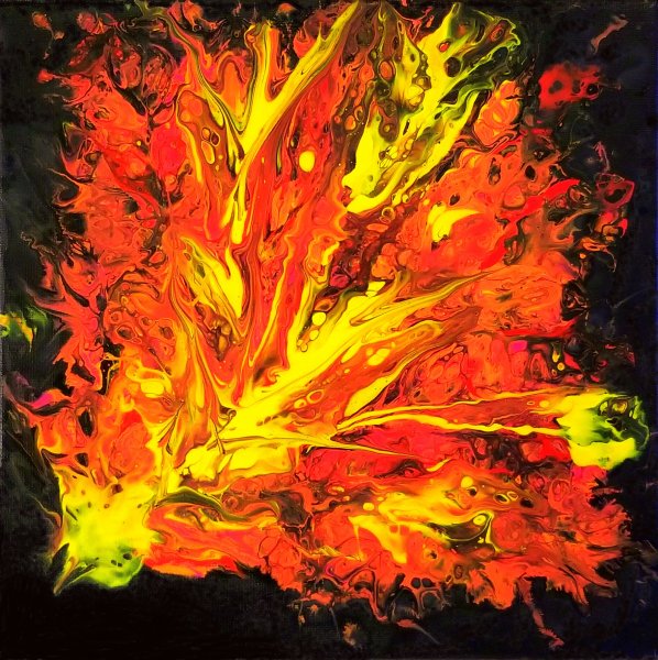 Огонь картина