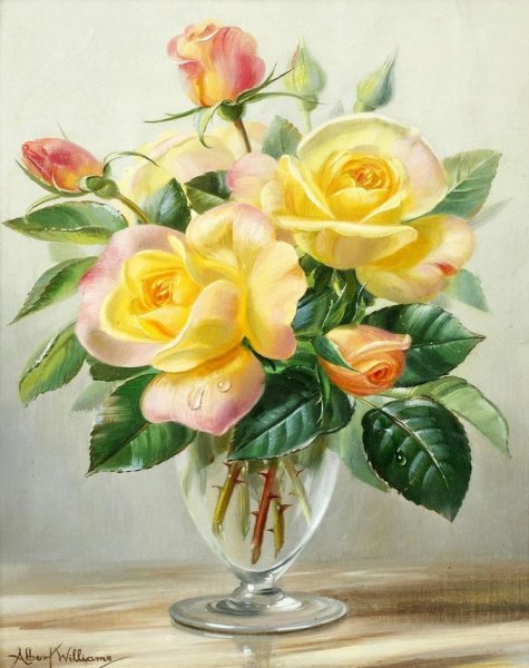 Желтый букет Альберт Вильямс