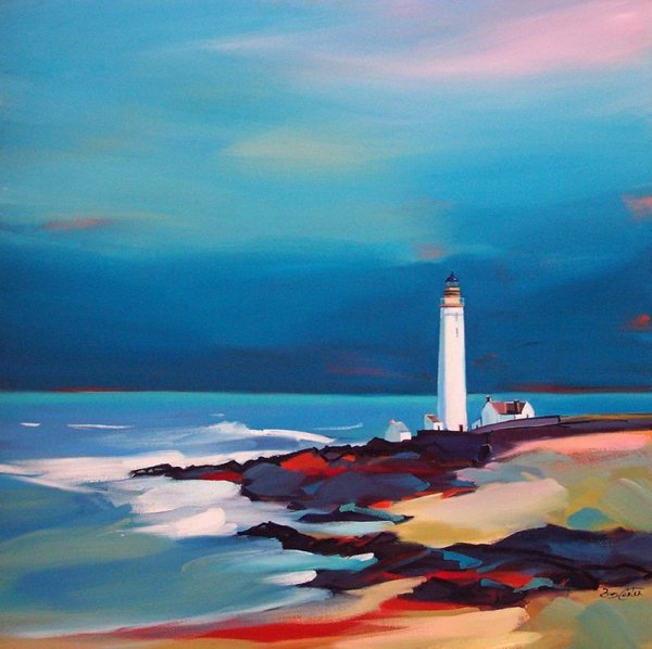 Маяк живопись Тайлер Джеймс
