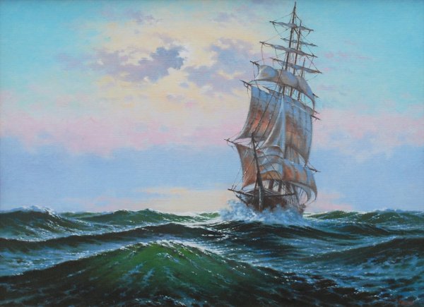 Картины море Оноприенко Игоря