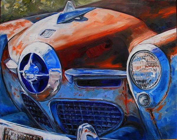 Автомобиль гуашью