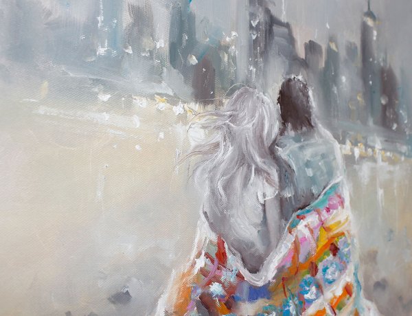 Расставание акварель