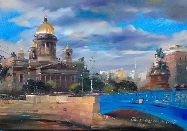 Бэгги боем Исаакиевский собор