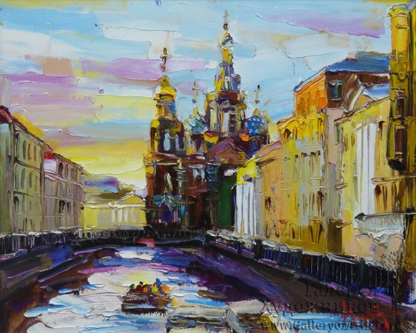 Современный Питерский художник Импрессионист Владимир