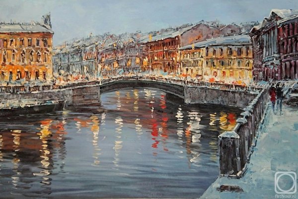 Картины Набережные Петербурга Руслана Смородинова