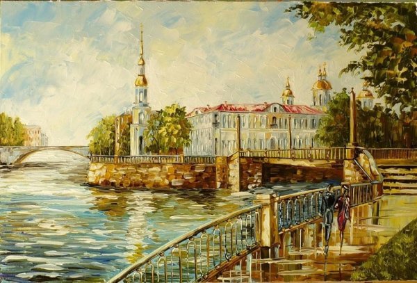 Никольский собор в Санкт-Петербурге живопись