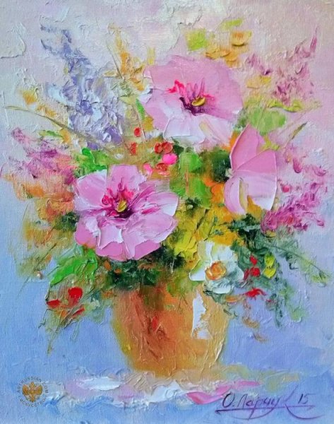 Живопись Дарчук Ольга цветы