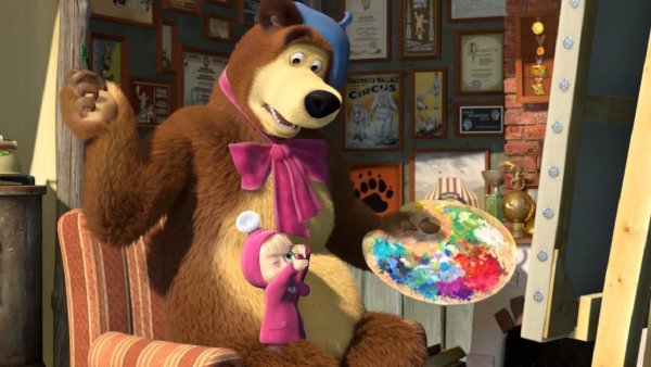 Маша и медведь 1 seriya iz