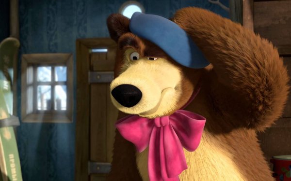 Маша и медведь 27 серия картина маслом