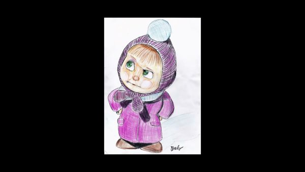 Маша с красками