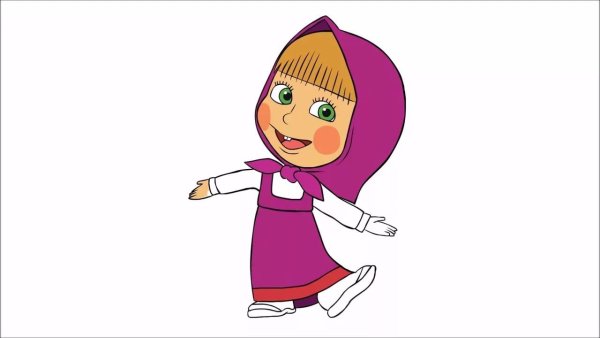 Машенька из мультика