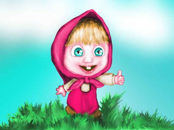 Умная Маша рисунки