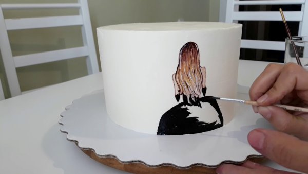 Торт рисунок