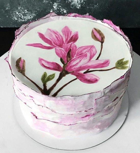 Роспись по торту