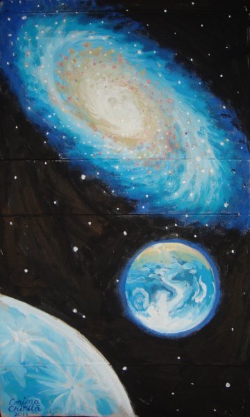 Картины с изображением космоса