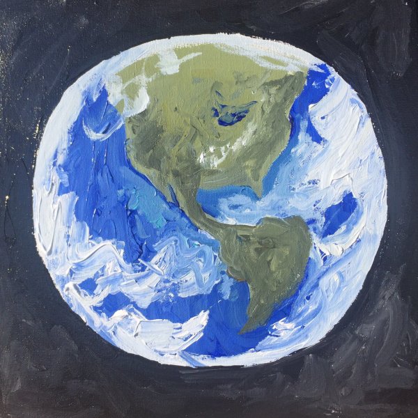 Планета земля арт