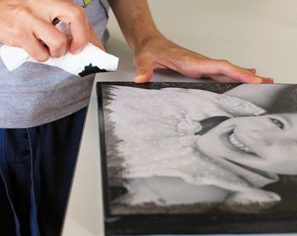 Перевести рисунок на холст