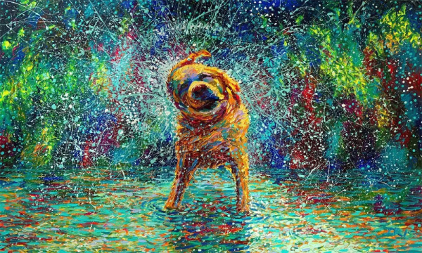 Айрис Скотт картины собак