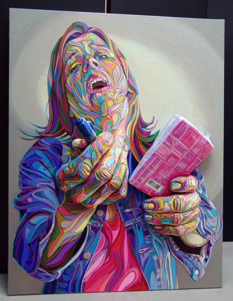 Художники с необычным стилем рисования